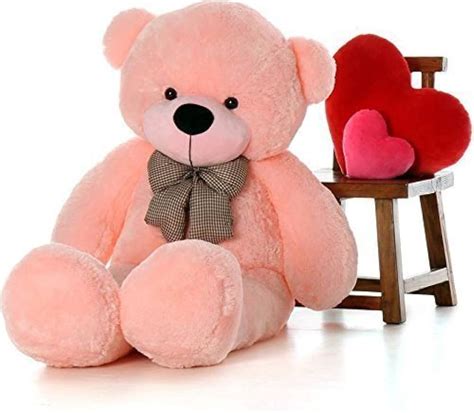 Giant Pink Teddy Bear Ft Life Sized Soft Stuffed Toy 48 Off