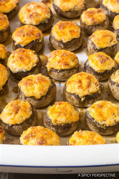 Cream Cheese Stuffed Mushrooms A Spicy Perspective