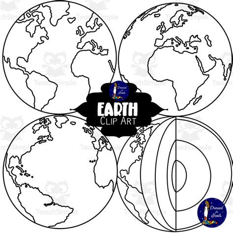 Earth Clip Art By Teach Simple