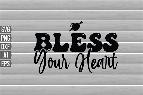 Bless Your Heart Graphic By Gfxexprt · Creative Fabrica