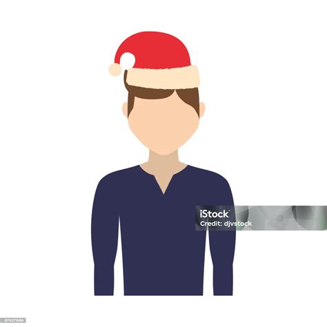 Christmas Hat Design Stock Illustration Download Image Now Adult