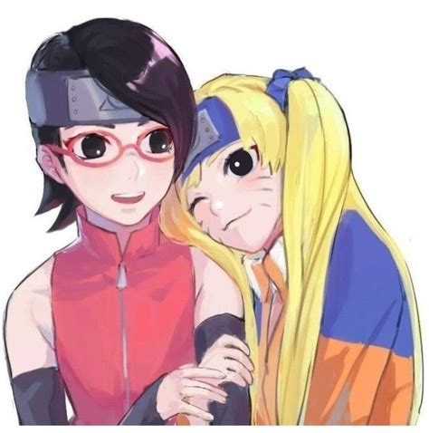 Sarada E Boruto Narusasu Hyuga Sasunaru Sasuke Uchiha Top Girls