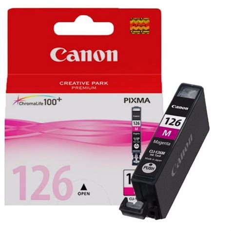 TINTA CANON CLI 126 MAGENTA Todo Suministros