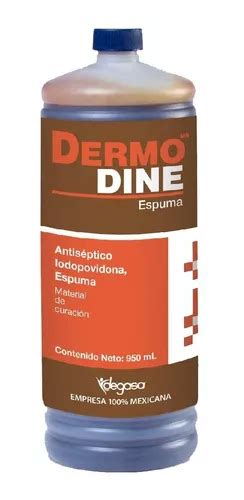 Dermodine Yodo Espuma Bote De Ml Mercadolibre