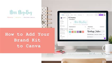 How To Add Your Brand Kit To Canva Youtube