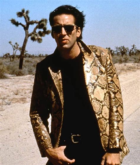 Wild at Heart Nicolas Cage Snakeskin Leather Jacket | Nicolas Snakeskin ...