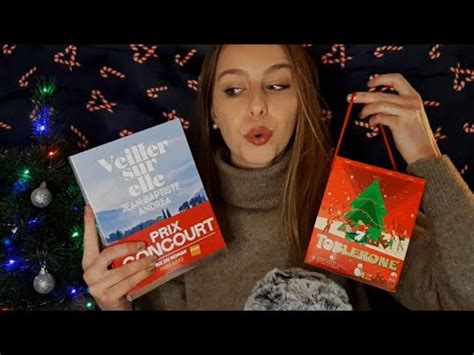 ASMR Les CADEAUX de NOËL pour mes proches