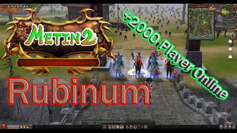 Metin 2 Retro Server Rubinum 2000 Players Online Gameplay Live