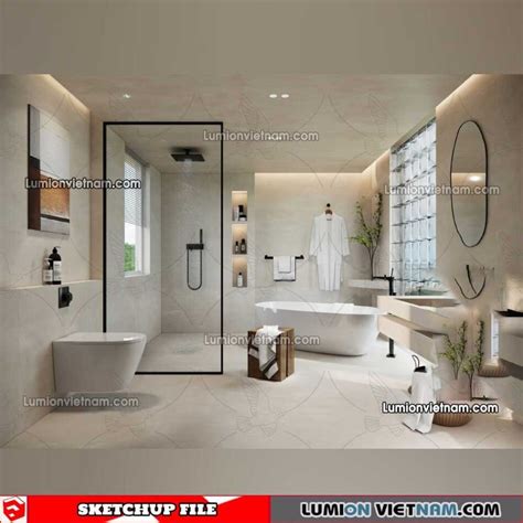 23012023 Bathroom Sketchup Interior Model