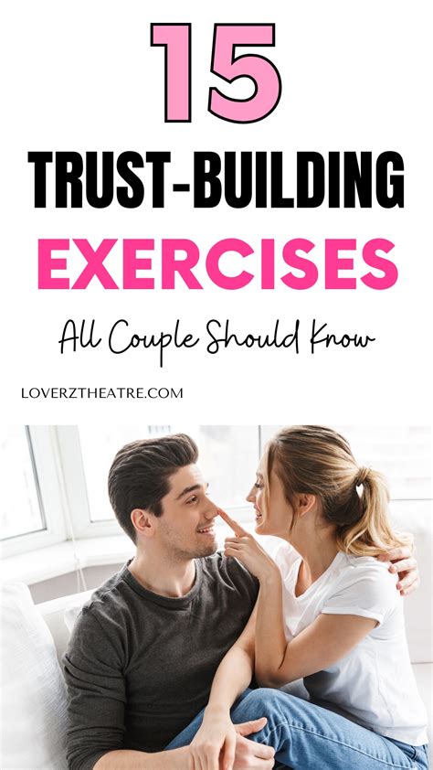 15 Trust Building Exercises For Couples - Loverz Theatre