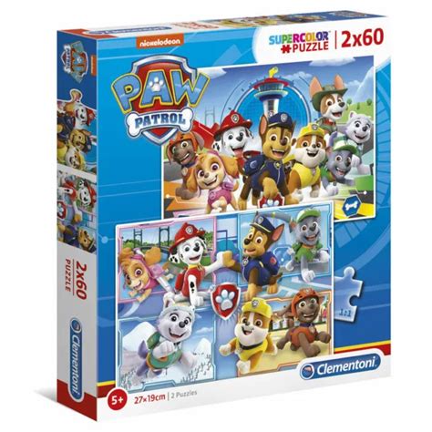 Puzzle Paw Patrol Pat Patrouille X Pi Ces Supercolor Clementoni