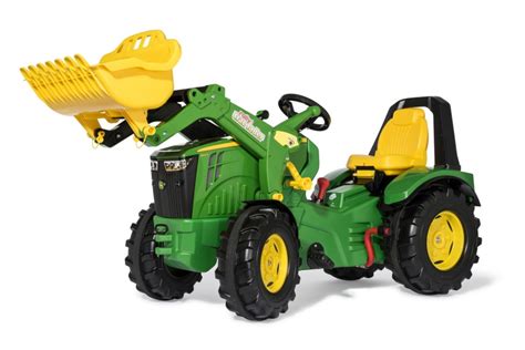 ROLLY TOYS Traktor šlapací JOHN DEERE 8400R X TRAC PREMIUM s čelním