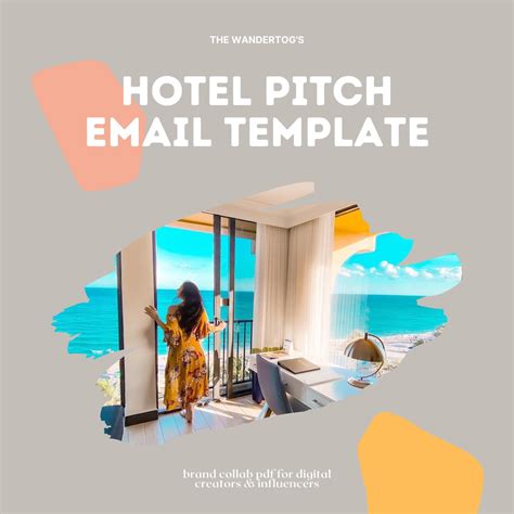 Hotel Pitch Email Template