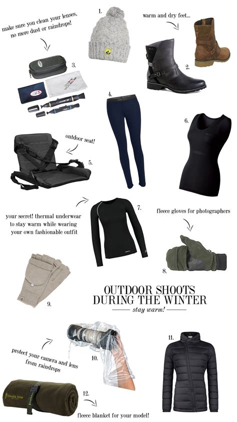 How To Stay Warm With Outdoor Shoots • The Fashion Camera