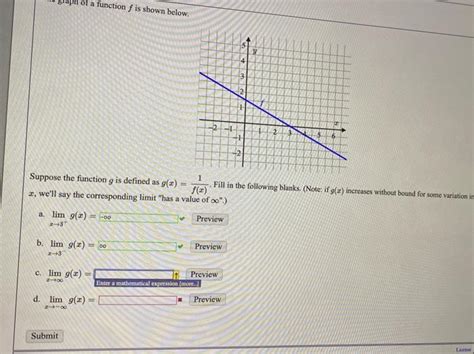 Solved Suppose The Function G Is Defined As G X