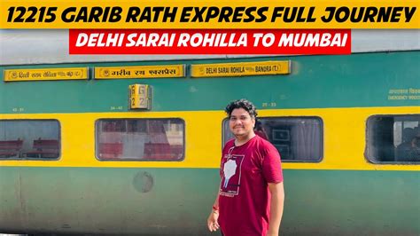 12215 Delhi Sarai Rohilla To Bandra Terminus Garib Rath Express Train