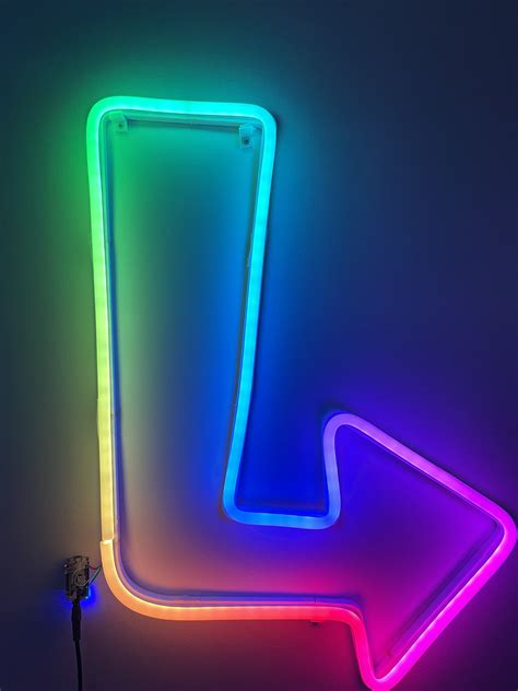 Neon Arrow Sign Using Wled By Tigersmash Download Free Stl Model