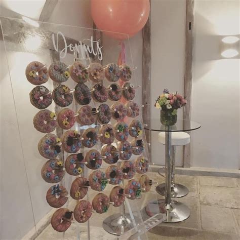 Acrylic Donut Wall For Stunning Birthday Parties