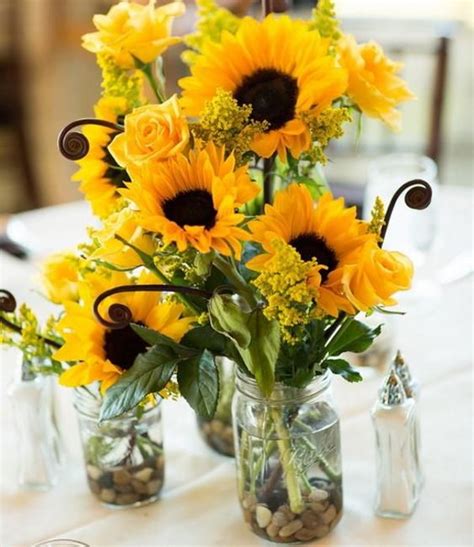 25 Creative Floral Designs With Sunflowers Sunny Summer Table