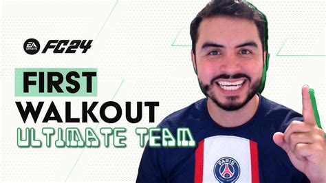 EAFC ULTIMATE TEAM 24 FIRST WALKOUT YouTube