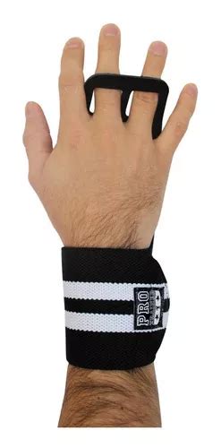 Grip Munhequeira Para Cross Funcional Pull Up Cor Branco Tamanho P