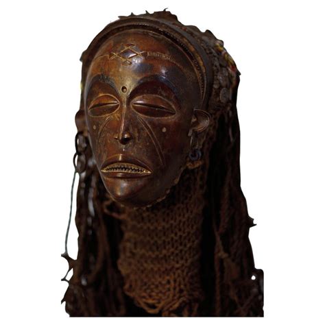 Female Mask Pwo Chokwe Angola Democratic Republic Of Congo Museum Quality At 1stdibs