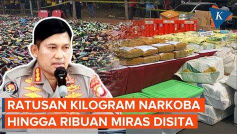 Berita Terkini Harian Polda Metro Ungkap 45 Kasus Narkotika Dan