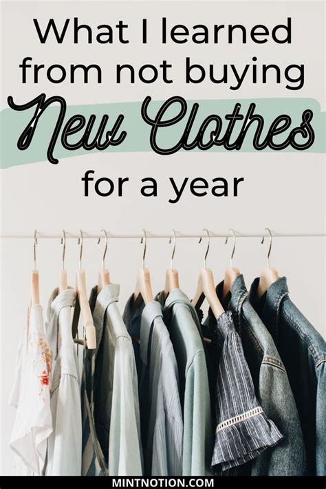 I Bought No New Clothes For A Year Heres What I Learned New