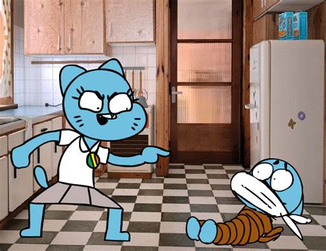 Nicole And Gumball A Hundred Years The Amazing World Of Gumball Know Your Meme