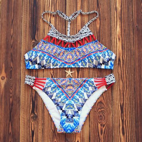 Halter String Bikini Set Swim Bathing Suit Swimwear Women Swimsuit