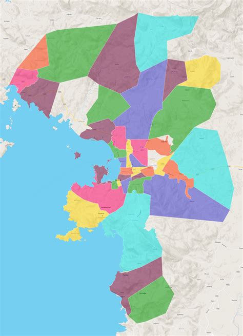 Muğla Fethiye nin Mahalleleri AtlasBig