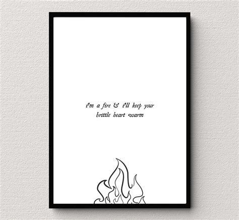 Peace Taylor Swift Lyric Wall Art, Minimalist, Boho, Folklore Peace ...