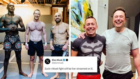 Elon Musk Says Zuck V Musk Fight Will Be Live Streamed On X Zu Republic World