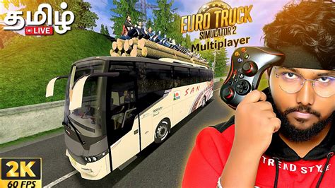 Euro Truck Simulator 2 1 50 Tamil Bus Mod Ets2 Tamil Live Live