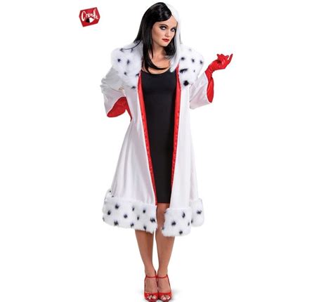 Disfraz De Cruella De Vil Disney Clásico Para Mujer