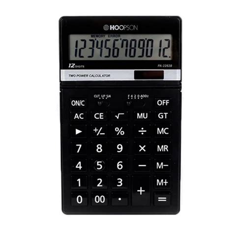 Calculadora De Mesa PA 2262B Hoopson No Shoptime