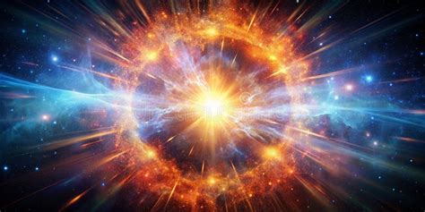 Big Bang Explosion The Birth Of A Supernova In The Universe AI