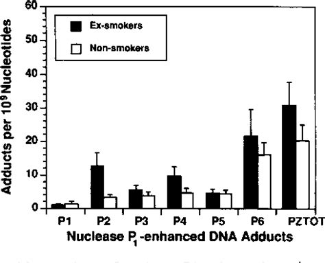 Figure From Smoking Related Carcinogen Dna Adducts In Biopsy Samples