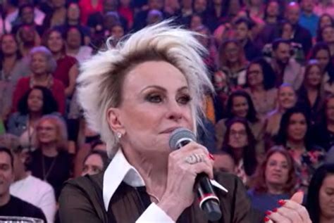 Ana Maria Braga Chora Na Final Da Dan A Dos Famosos Acompanho Ela