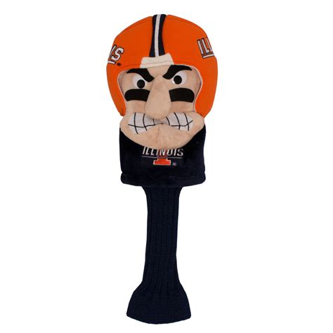 Illinois Fighting Illini Mascot Golf Headcover - Sports Unlimited