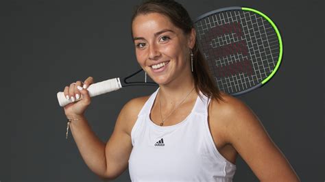 British tennis star Jodie Burrage is back in the limelight after years ...