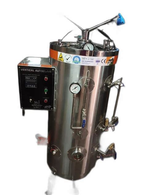 Stainless Steel Vertical Autoclave At Best Price In New Delhi