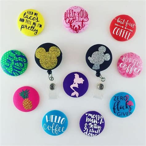 Pin By Jessica Valdez On Cricut In 2021 Badge Reel How To Make