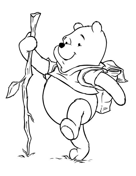 Detail Mewarnai Gambar Winnie The Pooh Koleksi Nomer