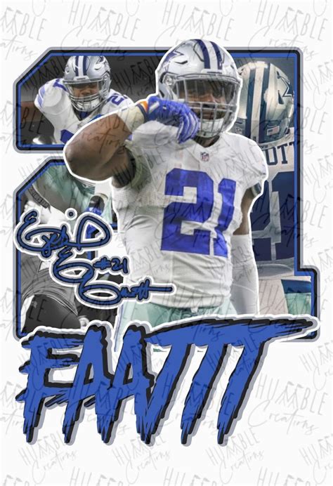 Ezekiel Elliott Eat Png Etsy