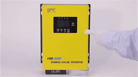 【hsi Plus】off Grid Hybrid Inverter Inbuit Mppt Solar Charge Controller Youtube