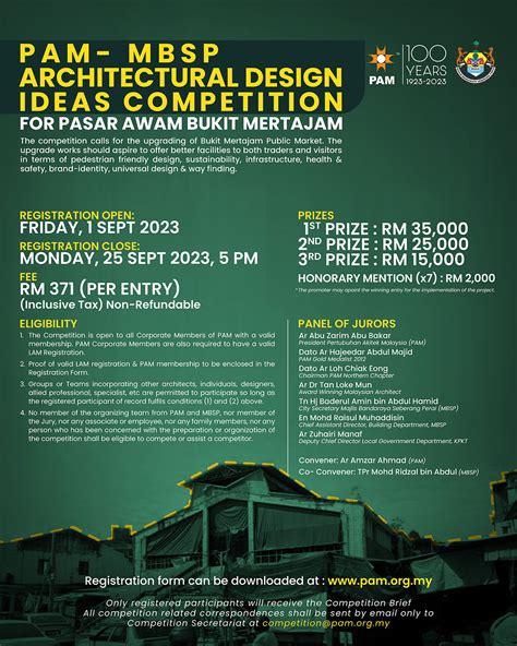 Pam Mbsp Architectural Design Ideas Competition For Pasar Awam Bukit