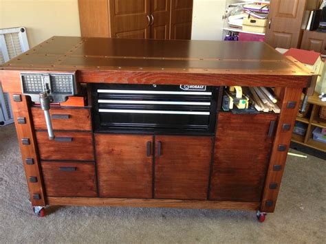 Eric S Stylish Workbench Assembly Table The Wood Whisperer