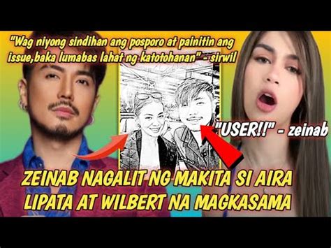 Malapit Na Kaibigan Ni Zeinab Na Si Wilbert Tolentino Kinampihan Si