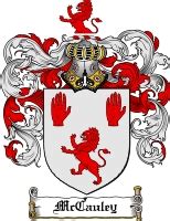 Mccauley Family Crest Mccauley Coat of Arms Digital Download - Tradebit